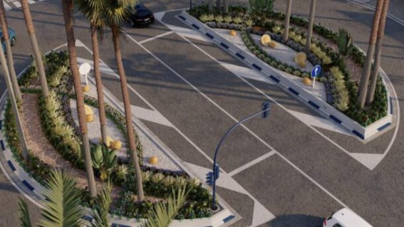 Salen a licitación las obras del Gran Eje Verde de las rotondas de entrada a Almuñécar